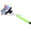 Big size phone clamp sefie sticks, Z07-5 wireless bluetooth selfie stick monopod