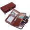2 in 1 leather wallet for mobile phones leather case
