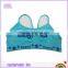 Shantou seamless knitting sex hot blue bra set