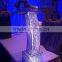wedding crystal podium pillar, wedding podium