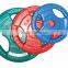 CE Certification Weight Lifting Checker Rubber Olympic Weight Plate