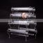 clear acrylic T-Bar Bracelet display stand with customized logo