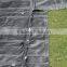 Heavy Duty Lumber Tarp - 24' x 27' (8' Drop & Flap) - 18oz Black Tarp