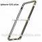 Wholesale Cell Phone Accessories Cell Phone Case With Golden Line Metal Bumper For IPhone 6/6 Plus