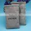 Designer hot sell grey velvet fabric drawstring jewelry bags