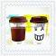 6-9oz hot sale single wall printed disposable coffee paper cups lid for paper coffee carton cup for hot drink