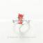 925 Sterling Silver Animal Red Cat Enamel Italian Ring For Girls