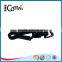 Black metal spring clip snap hook for bag