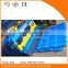 2016 year hydraulic cutting steel sheet glazed tile roofing cold roll forming machine with PLC