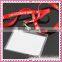 Fancy double badge holder, clear two sided badge holder