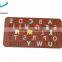 Alphabet Letter Silicone Chocolate Mold Manufacturer