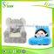 super softer animal head plush baby blanket