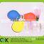 Various color plastic tag NTAG213 keyfob/keyring
