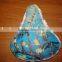silk print bike saddle cover/bicycle saddle cover