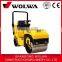 2 tons hydraulic vibratory roller with double drum
