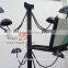 Customized detachable multi-tier adjustable wire hat stand
