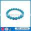 Free sample!!colourful silicone bead bracelet, cheap custom silicone bead wristband, silicone rubber ball bracelet band