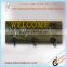 2016 New wooden decorative plaque design with hangers and word printing
