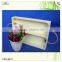 hot selling recycled food beverage serving handles wooden tray