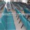 Hot sell item Stacking Metal Used Church Chair wite armrest