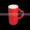 heart handle shape ceramic 11oz color changing magic mug