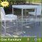 modern design white rattan garden furniture