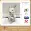 19 Inch Resin Craft Garden Ornament Lively Animal Sculpture Rabbit Statue