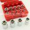 14pcs 1/4 3/8 and 1/2 Drive E-type Socket Set Star Socket wrench