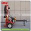 Italy style high capacity KOOP engine with CE approved hydraulic industrial size diesel wood splitter 50ton