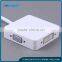 Mini DP DisplayPort To VGA DVI Cable Adapter Converter