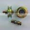 gate roller diameter 58mm thickness 17mm bearing 6201RS groove "U" with M10x45 bolt 618R