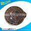 hot sale manufacturer purple bronze plate football medal