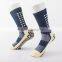custom non slip socks/custom football socks wholesale