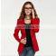 New Design Women's Long-sleeve Short Winter Jacket Zipper Jackets Female Coat Woman's Clothing Outwear
