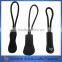 2016 customized hard soft plastic rubber slider luggage zipper puller