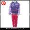 New style children girls clothing fleece set