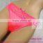 Sexy satin panties for women with front top and back part lace decorated satin bikini panties for your girls women ladies cheap