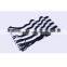 Cheap simple 6color choice stripe design spandex material knit fashion men winter cheap scarf hijab