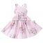 ShiJ Kids Girls Dress Floral Wholesale children's boutique clothing