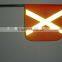 safety flag,orange safety flag,custom safety flag