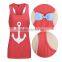 summer style women's anchor tanks top fitness debardeur femme vest tops cheap clothes china sleeveless shirt sport 2015 fashion