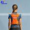 polyester mesh Hi vis fluorescent yellow cool LED vest