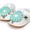 sunflower baby summer sandals, baby leather sandals