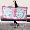 Digital printing beach towel 350gsm , cotton or microfiber beach towel