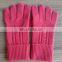 2016 New Design Thin Cashmere Gloves Finger Gloves Wholesale For yong Ladies Dresss