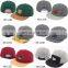 Custom Leather Patch Logo Snapback Hats Wholesale/Design Your Own 5 Panel Hat Cap