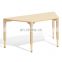 2017 kids wood material table and chair kindergarten furniture for kids