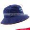 OEM navy blue bucket hat with string flag label bucket hat/sun hat