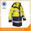 high visibility winter reflective jacket , waterproof jacket