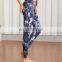 Shiny camo leggings colored sports leggings yoga pants